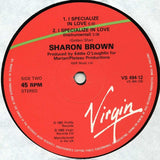 Sharon Brown : I Specialize In Love (12")