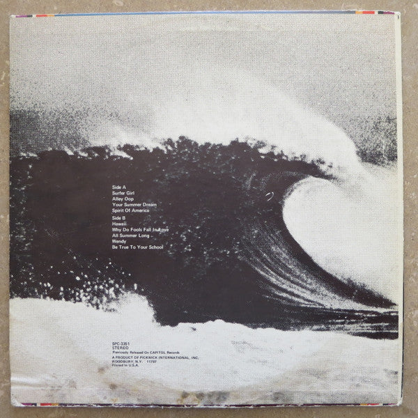 The Beach Boys : Surfer Girl (LP, Comp)