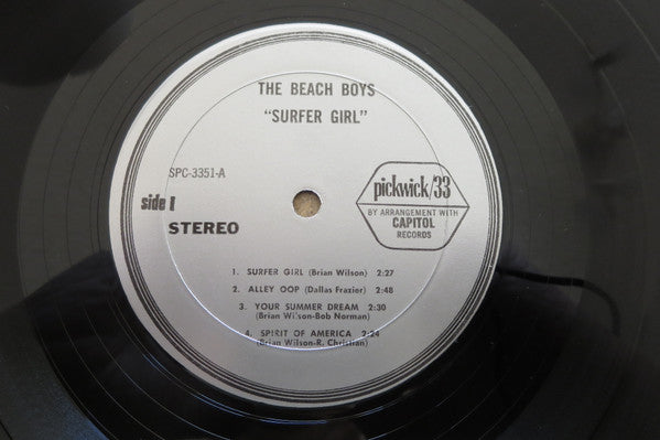 The Beach Boys : Surfer Girl (LP, Comp)