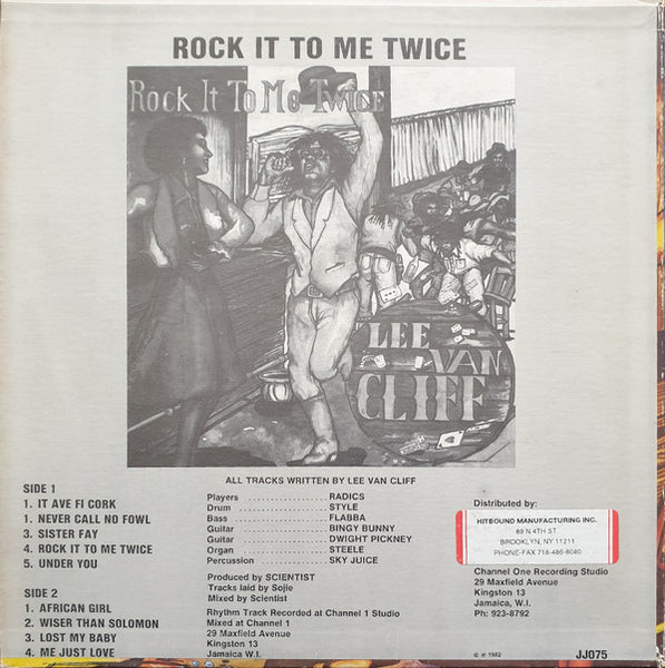 Lee Van Cliff* : Rock It To Me Twice (LP, Album)