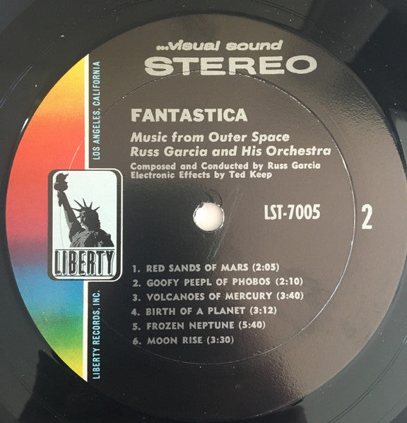 Russ Garcia & His Orchestra* : Fantastica - Music From Outer Space (LP, Album, RE)