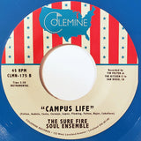 The Sure Fire Soul Ensemble Featuring Kelly Finnigan : Impeach The President (7", Ltd, Blu)
