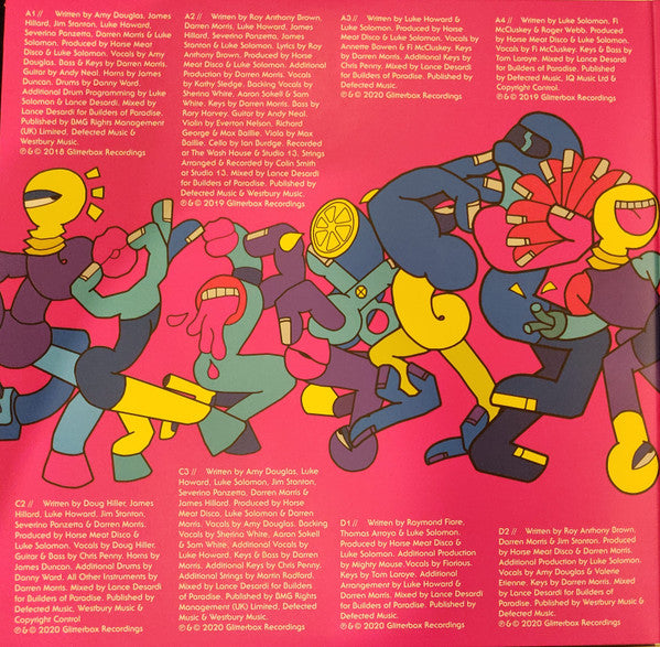 Horse Meat Disco : Love And Dancing (2xLP, Album, Dlx, Ltd, Pin)