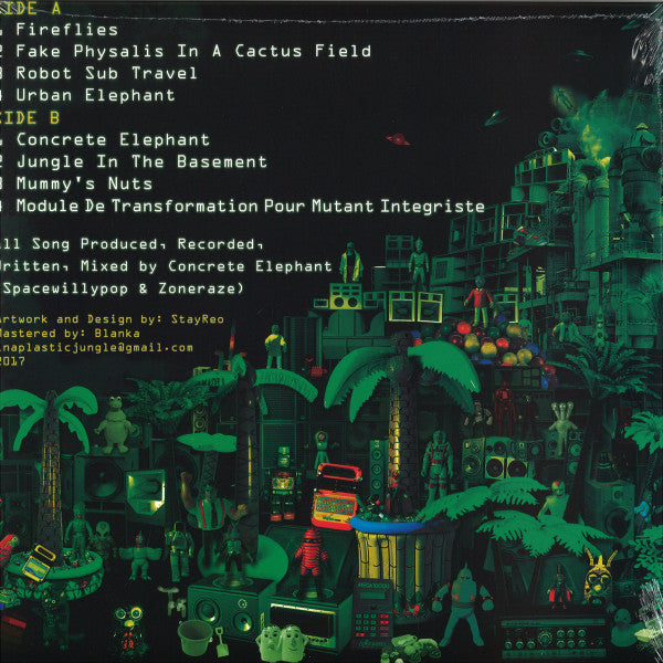 Concrete Elephant : In A Plastic Jungle (LP, Album)