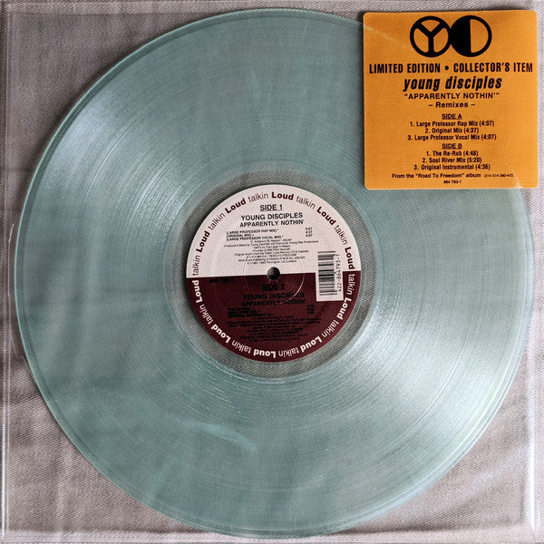Young Disciples : Apparently Nothin' (Remixes) (12", Ltd, Cle)