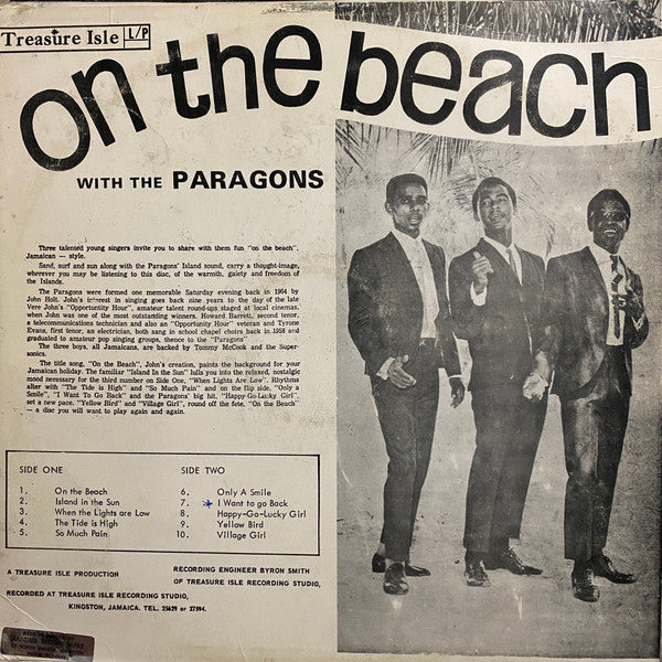 The Paragons : On The Beach (LP, Album)