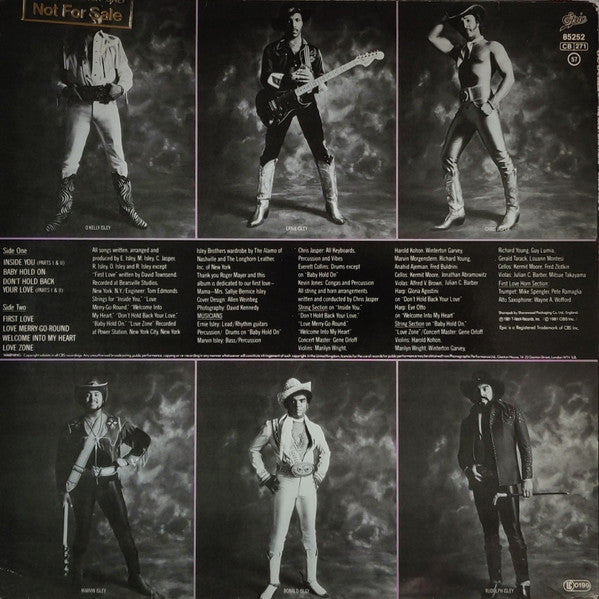 The Isley Brothers : Inside You (LP, Album)