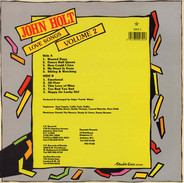 John Holt : Love Songs Volume 2 (LP)