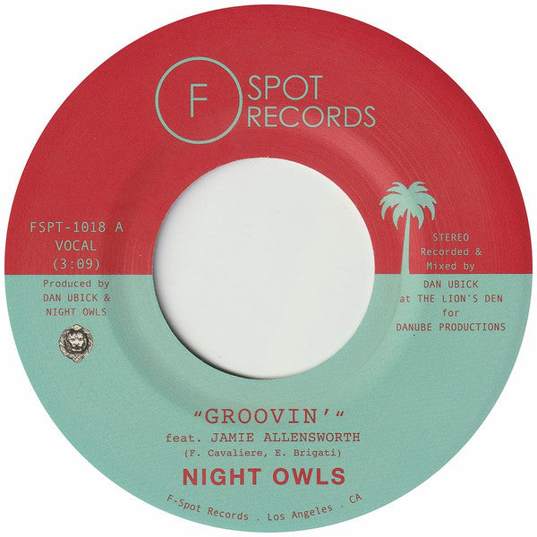 Night Owls (6) : Groovin' (7", Single)