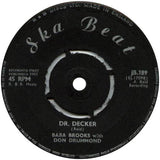 Owen & Leon Silvera / Baba Brooks With Don Drummond : Woman / Dr. Decker (7", Single)