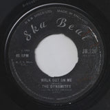 The Baba Brooks Band / The Dynamites (8) With The Baba Brooks Band : One Eyed Giant / Walk Out On Me (7", Single, 3 P)