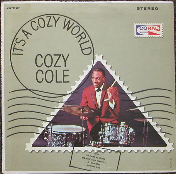 Cozy Cole : It's A Cozy World (LP, Comp)