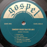 Marian Williams* : Somebody Bigger Than You And I (LP, Album, Mono)