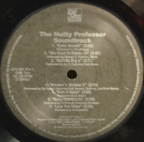 Various : The Nutty Professor Soundtrack (LP, Comp, Cle)