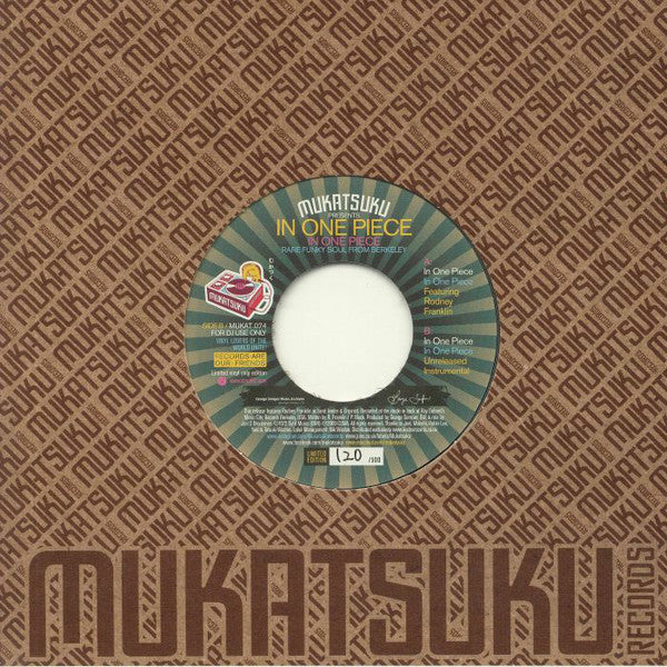 In One Peace : In One Piece (7", Ltd, Num)