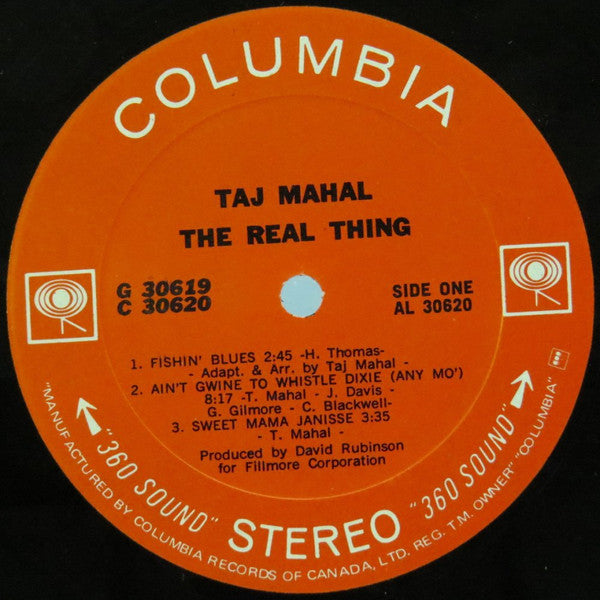 Taj Mahal : The Real Thing (2xLP, Album)