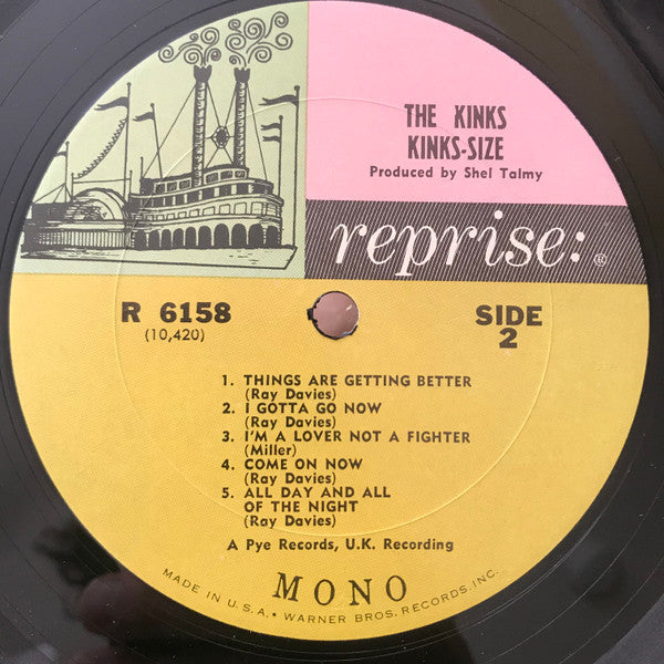 The Kinks : Kinks-Size (LP, Mono)