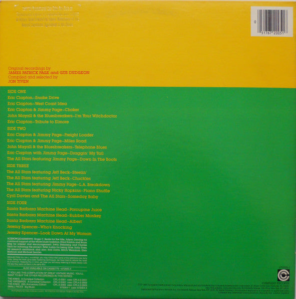 Clapton*, Beck* And Page* : White Boy Blues - Classic Guitars Of Clapton, Beck & Page (2xLP, Comp, All)