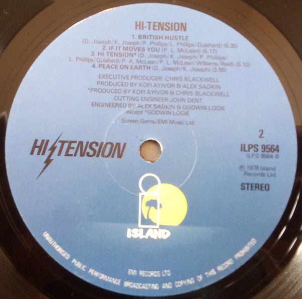 Hi-Tension : Hi-Tension (LP, Album)
