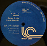 Jean-Luc Ponty : Sonata Erotica / Live At Montreux (LP, Album)