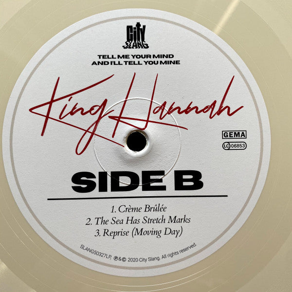King Hannah : Tell Me Your Mind And I'll Tell You Mine (12", EP, Cre)