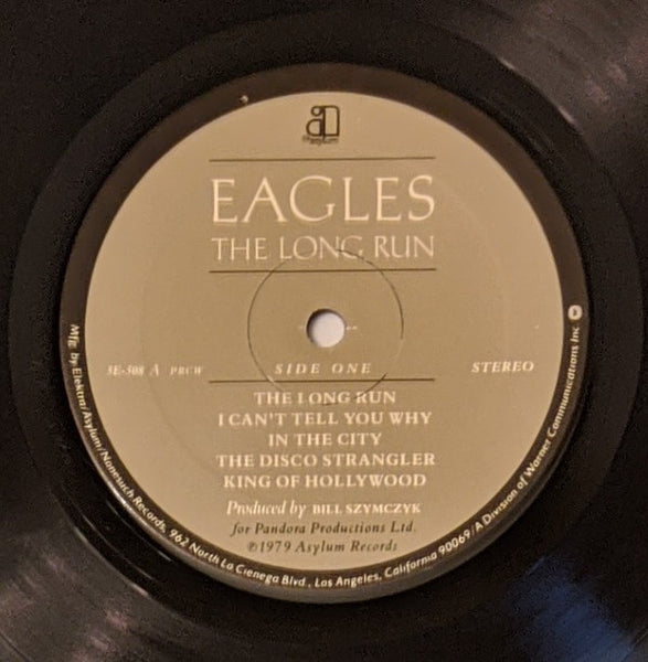 Eagles : The Long Run (LP, Album, RP, PRC)
