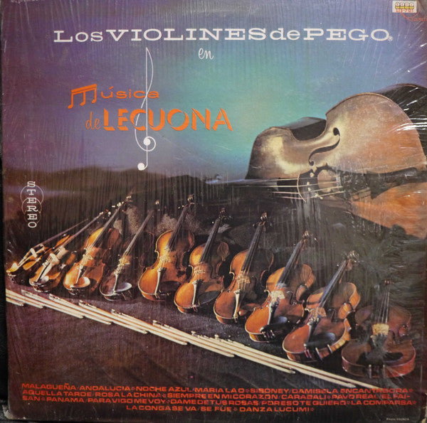 Orquesta Violines De Pego : Los Violines de Pego - en Musica de Lecuona (LP)