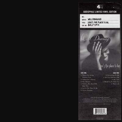 Will Downing : Love's The Place To Be (LP, Album, Ltd)