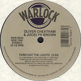 Oliver Cheatham & Jocelyn Brown : Turn Out The Lights / Somebody Else's Guy (12")