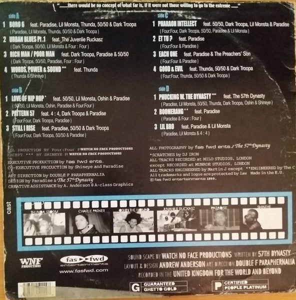 The 57th Dynasty : The Spoken Word (2xLP, Album)