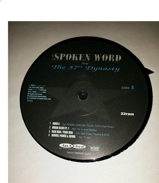 The 57th Dynasty : The Spoken Word (2xLP, Album)