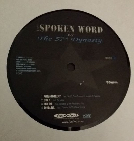 The 57th Dynasty : The Spoken Word (2xLP, Album)