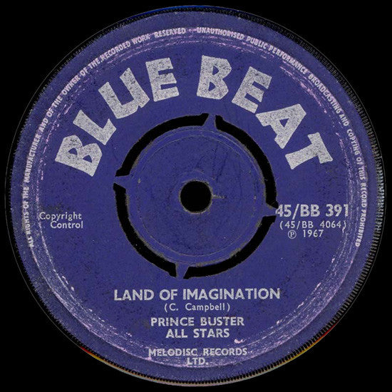 Prince Buster All Stars* : Land Of Imagination / The Barrister (The Appeal) (7", Single)