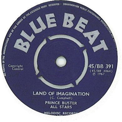 Prince Buster All Stars* : Land Of Imagination / The Barrister (The Appeal) (7", Single)