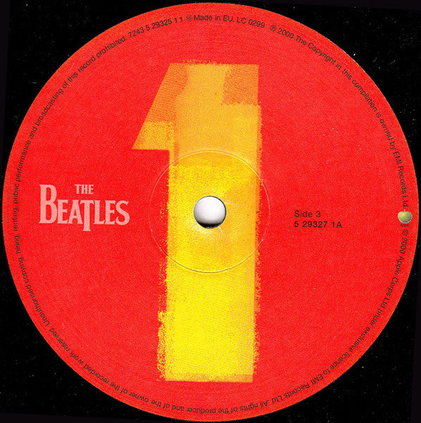 The Beatles : 1 (2xLP, Comp, Mono, RM)