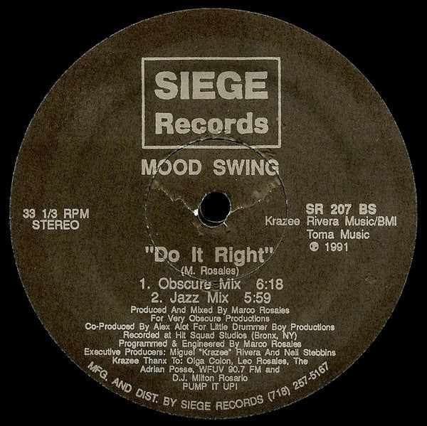 Mood Swing : Do It Right (12")