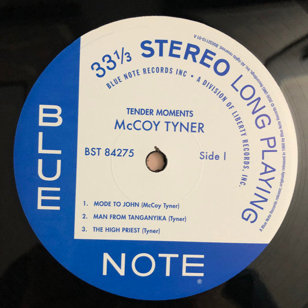 McCoy Tyner : Tender Moments (LP, Album, RE, 180)