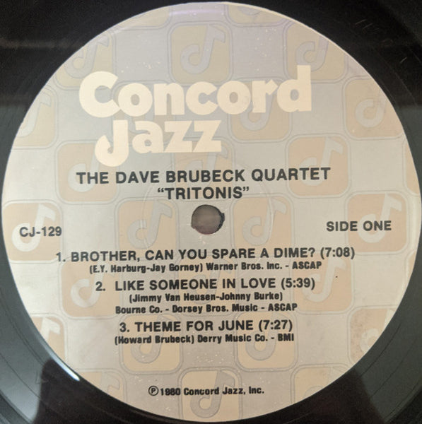 The Dave Brubeck Quartet : Tritonis (LP, Album)