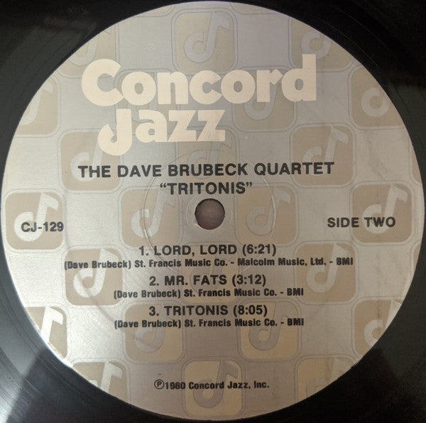 The Dave Brubeck Quartet : Tritonis (LP, Album)