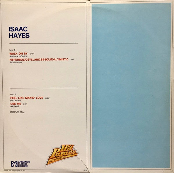 Isaac Hayes : Isaac Hayes (LP, Comp, Gat)