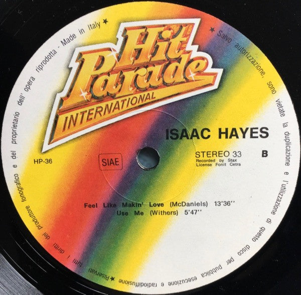 Isaac Hayes : Isaac Hayes (LP, Comp, Gat)