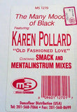 The Many Moods Of Black Featuring Karen Pollard : Old Fashioned Love (12", W/Lbl)