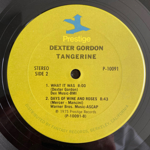 Dexter Gordon : Tangerine (LP, Album)