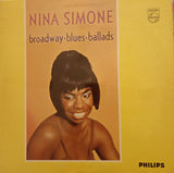 Nina Simone : Broadway - Blues - Ballads (LP, Album, Mono)