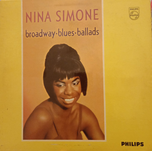 Nina Simone : Broadway - Blues - Ballads (LP, Album, Mono)