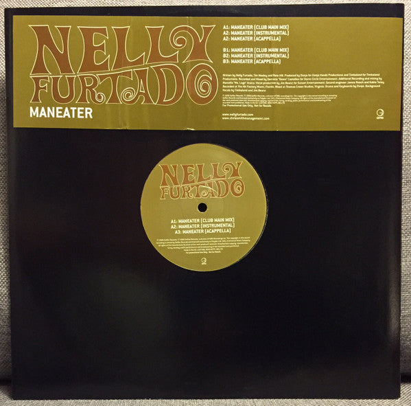 Nelly Furtado : Maneater (12", Promo)