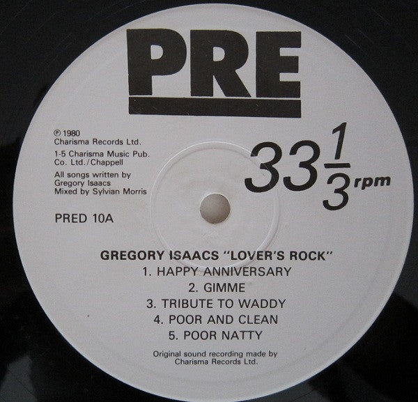 Gregory Isaacs : Lovers' Rock (2xLP, Comp)