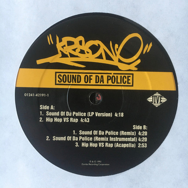 KRS-One : Sound Of Da Police (12")