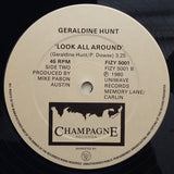 Geraldine Hunt : Can't Fake The Feeling (12", Single)