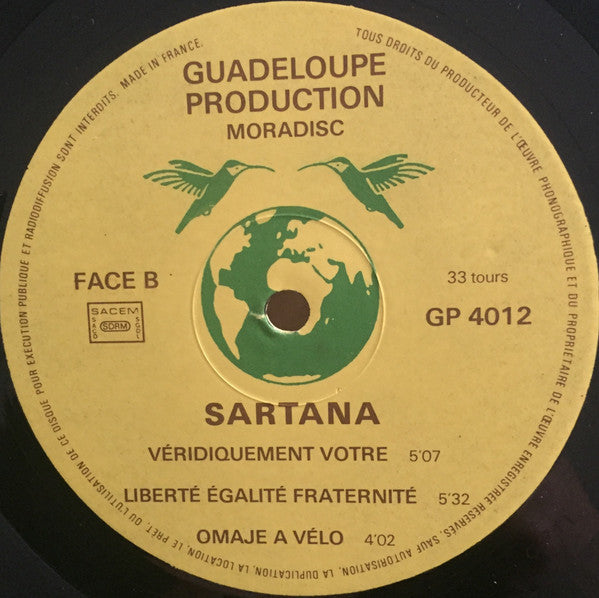 Sartana Sinitambi : Un Message Peut En Cacher Un Autre (LP)